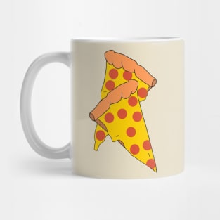 Pepperoni and Cheese Pizza Slices Mug